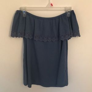 Girls off the shoulder top